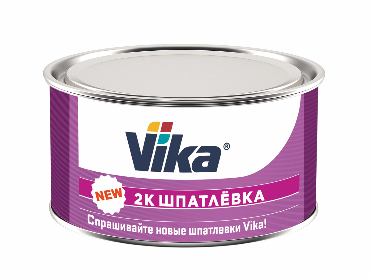 Новые шпатлевки Vika