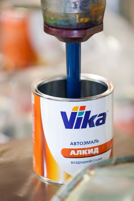 Vika – самый узнаваемый российский бренд авторемонтных ЛКМ